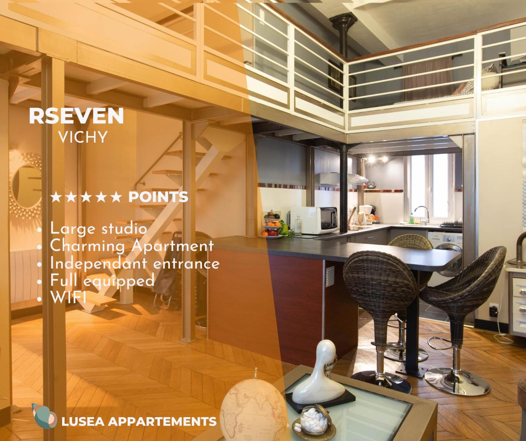 R-Seven - Cosy - Bien Situe Apartment Vichy Luaran gambar